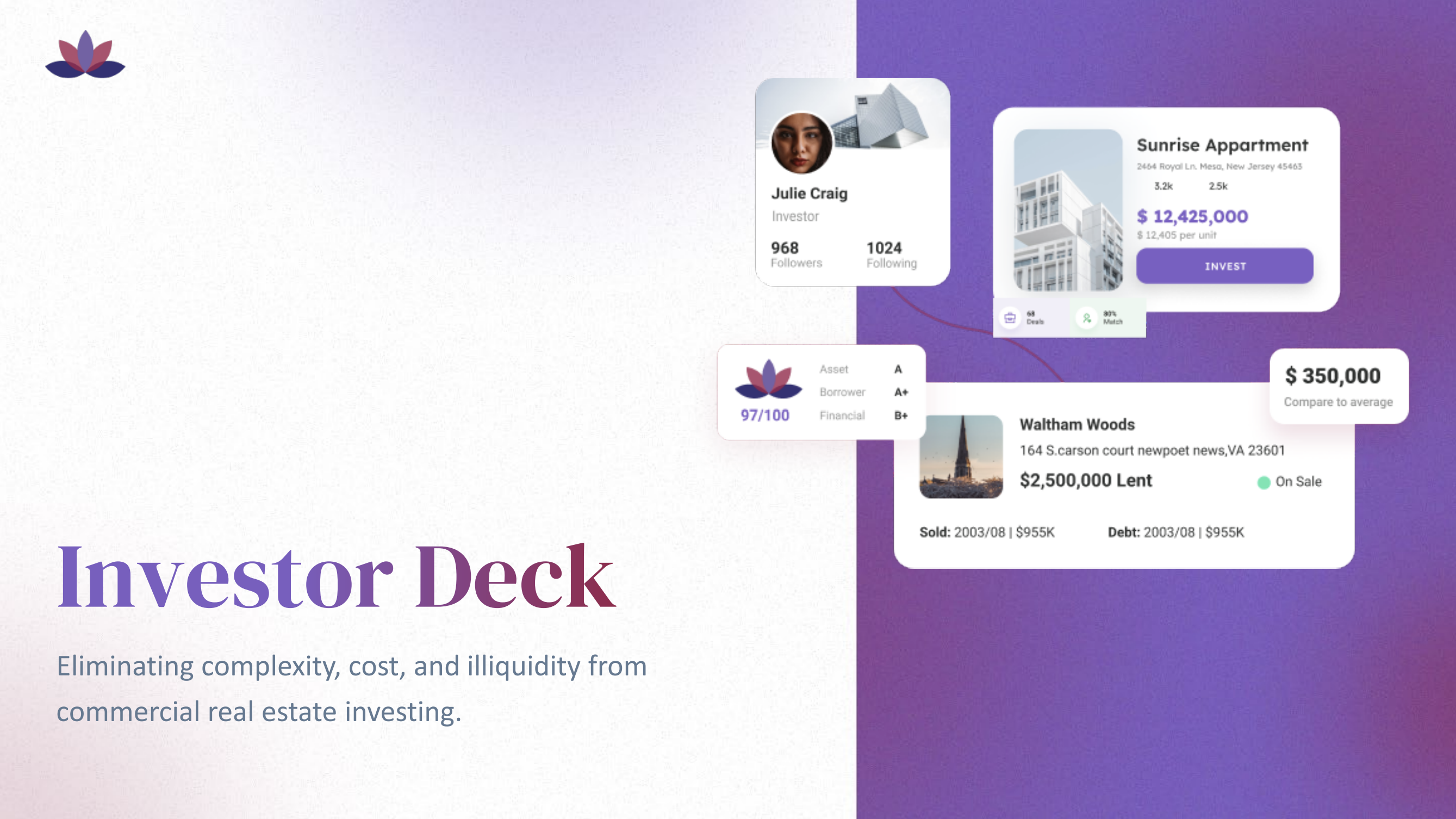 sample pitch deck screengrab