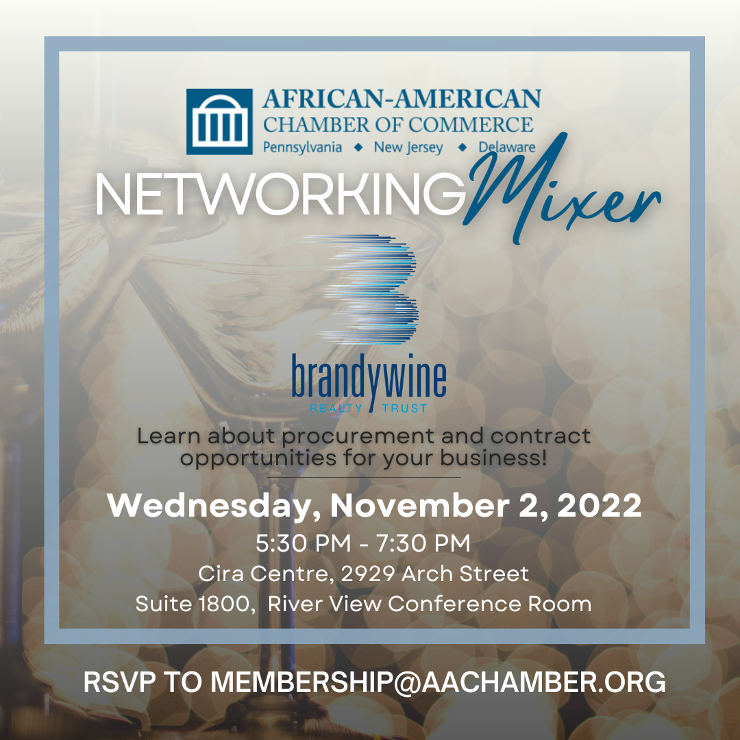 Networking Mixer AfricanAmerican Chamber of Commerce The Enterprise