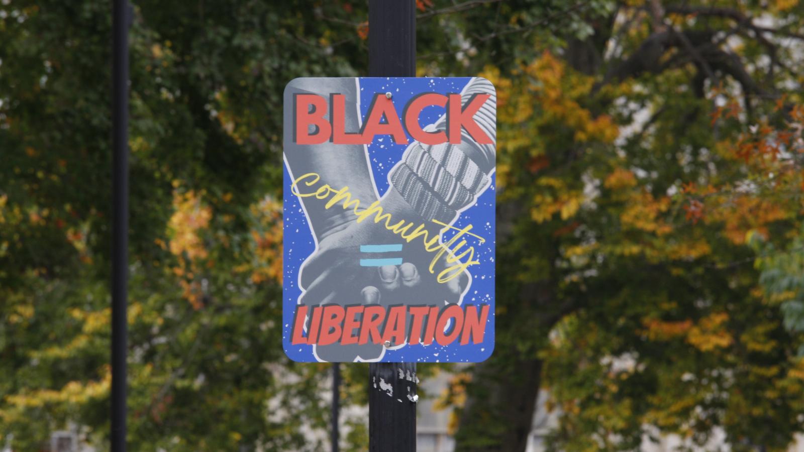 black (community) liberation piece