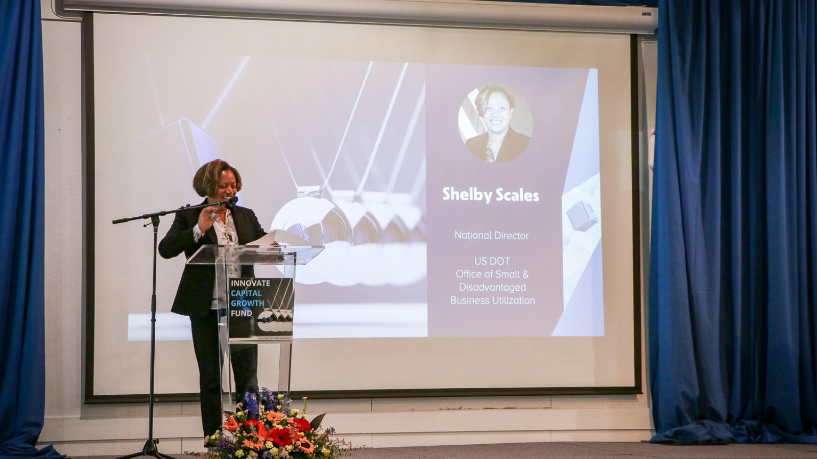 Shelby Scales speaks at Innovate Capital Growth Fund Launch